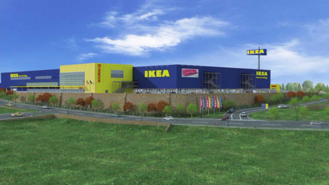 Artist rendering of IKEA coming to Merriam, Kan., in fall 2014.