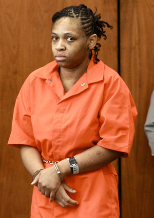 Jacole Prince in court Tuesday, Jan. 7, 2014.