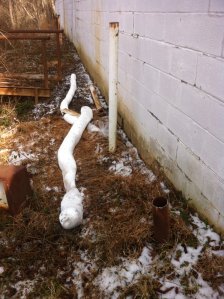 The mayor and city officials say this picture shows cracks in a retention wall, maintained by Freedom Industries, that purportedly caused the water emergency in West Virginia that has so far impacted 300,000 residents. Credit: Kanawha County Emergency Management Office