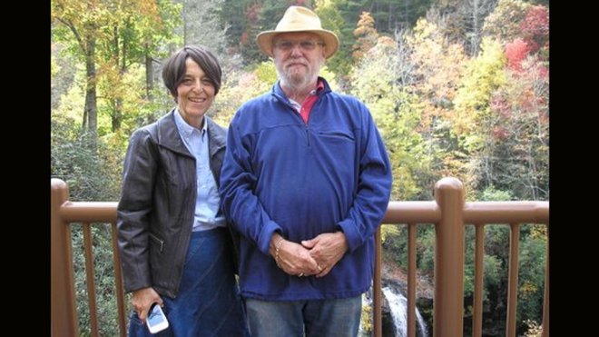 Now Schulman wears a size 4, which she says is not the result of a diet but of a lifestyle change. Her husband Alan has lost 85 pounds. Photo Courtesy Schulman Family