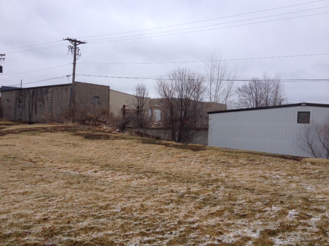 The location, behind a steel company, where Amber Jo Bradley-Couch was found.