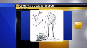 Jimmy Choo's glass slipper design