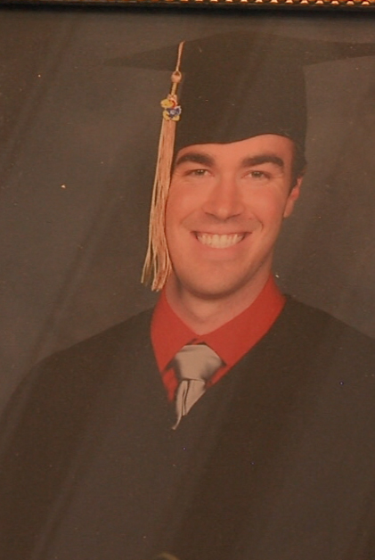 Jeff Kudlacik, injured in a car crash in Overland Park Tuesday night.