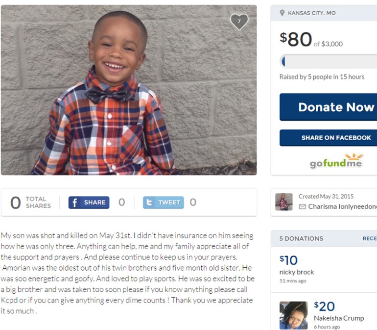 Amorian gofundme